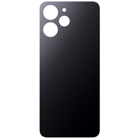 Akkudeckel kompatibel mit Xiaomi Redmi 12, Schwarz