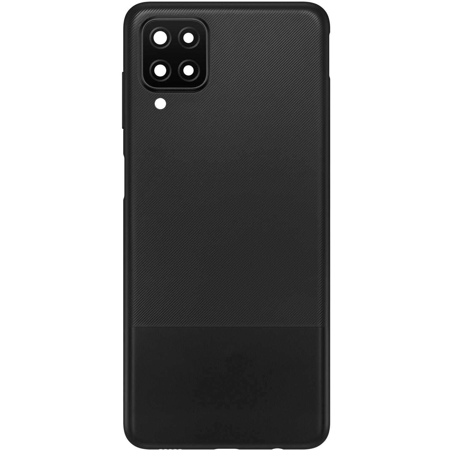 Cache Batterie compatible avec Samsung Galaxy A12 A125, Noir
