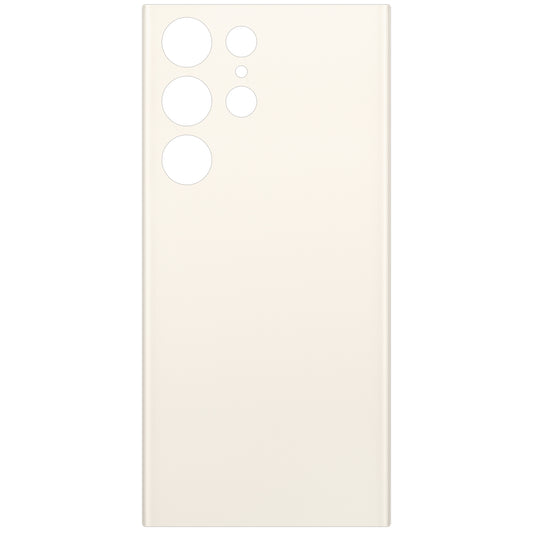 Couvercle de batterie compatible avec Samsung Galaxy S23 Ultra S918, Blanc