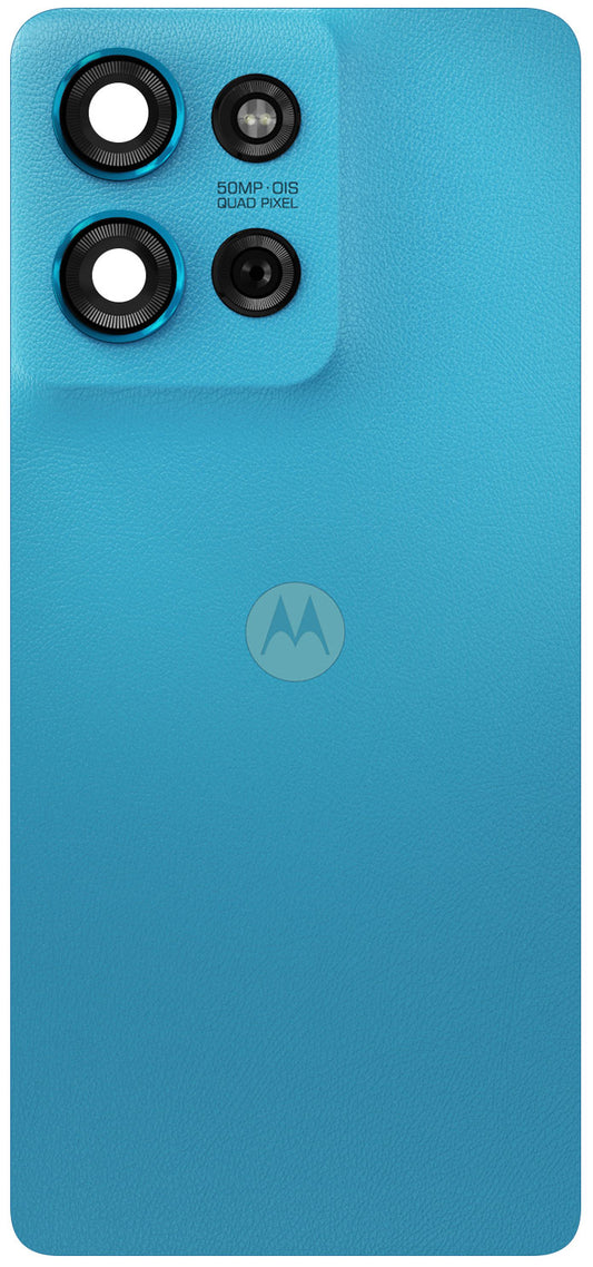 Motorola Moto G75 Battery Cover, Blue (Aqua Blue), Service Pack 5S58C28852