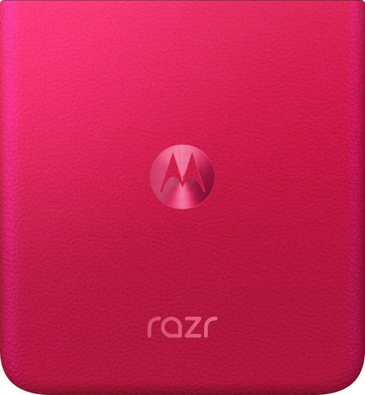 Couvercle de Batterie Motorola Razr 40 Ultra, Rose (Viva Magenta), Échange