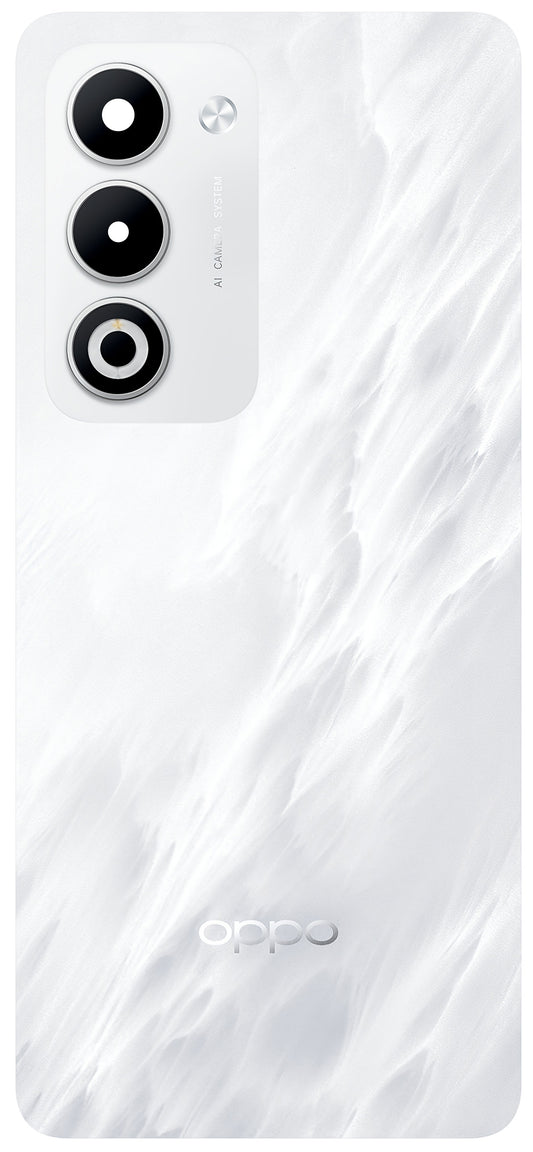 Couvercle de batterie Oppo A5 5G, Blanc (Mist White), Service Pack 621033000644