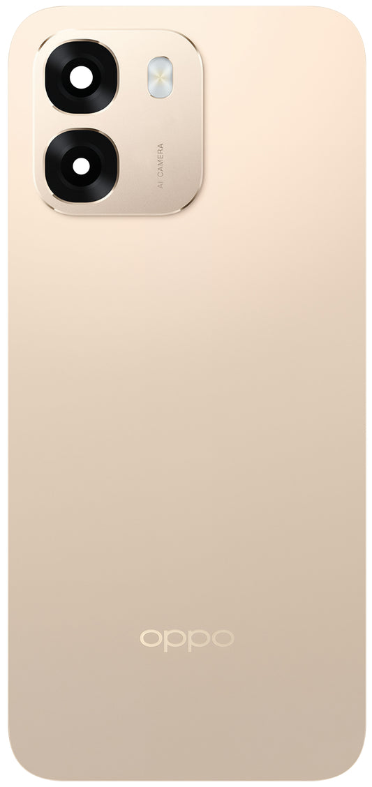 Couvercle de batterie Oppo A6, Doré (Aurora Gold), Service Pack 621033000876