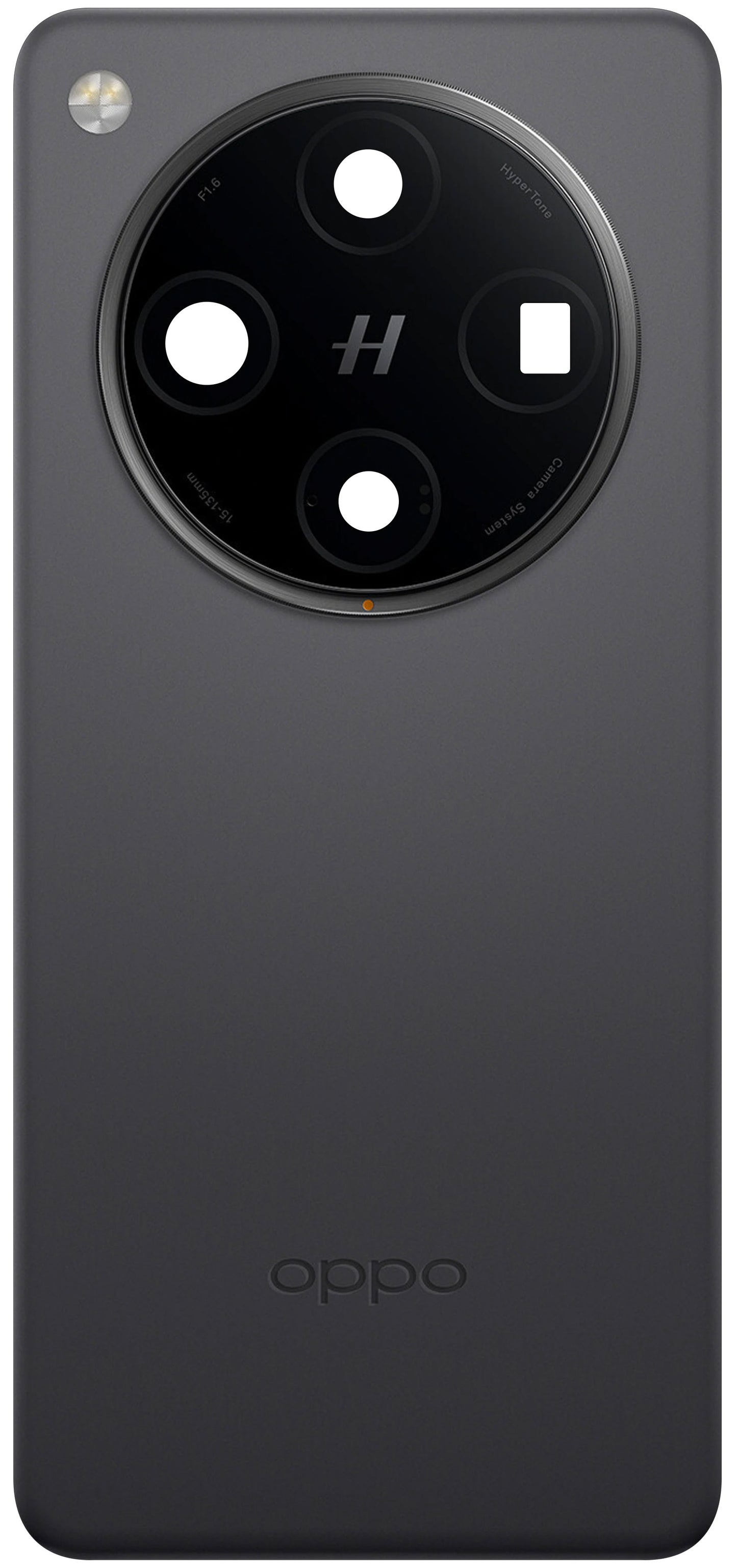 Couvercle de Batterie Oppo Find X8 Pro, Noir (Space Black), Service Pack 621033000405