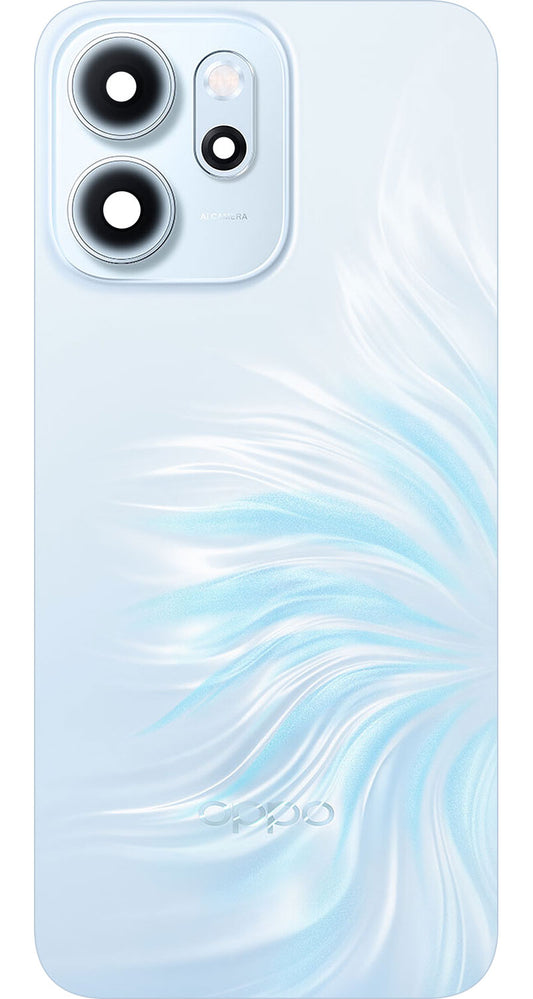 Couvercle de batterie Oppo Reno14 FS 5G / Reno14 F, Bleu (Opal Blue), Service Pack 621033000680