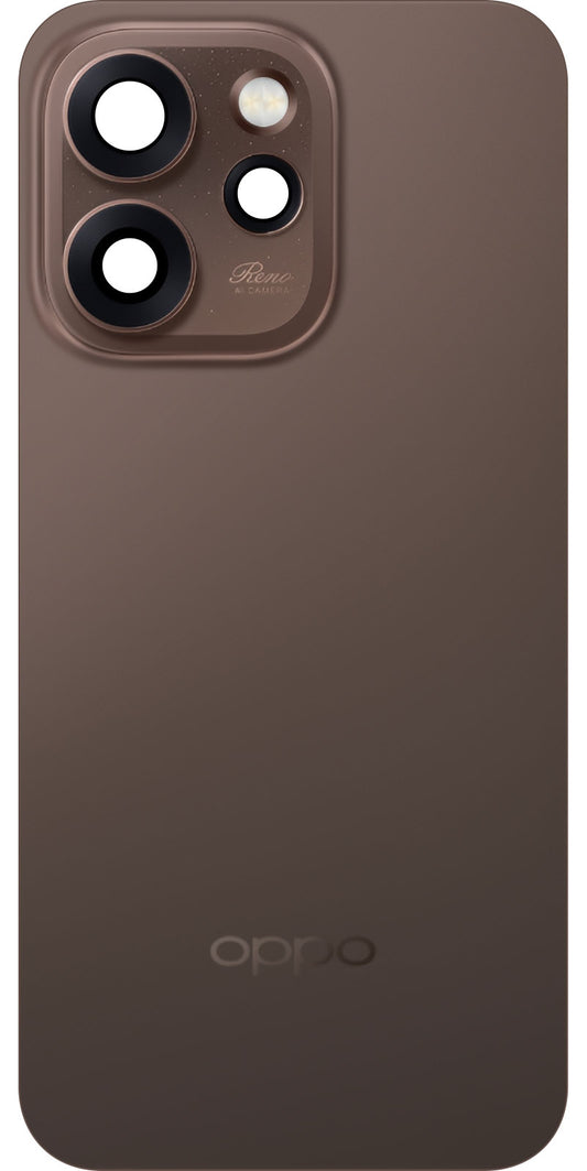 Couvercle de batterie Oppo Reno15 Pro Mini / Reno15 Pro, Marron (Dusk Brown / Cocoa Brown), Pack de service 621033000912