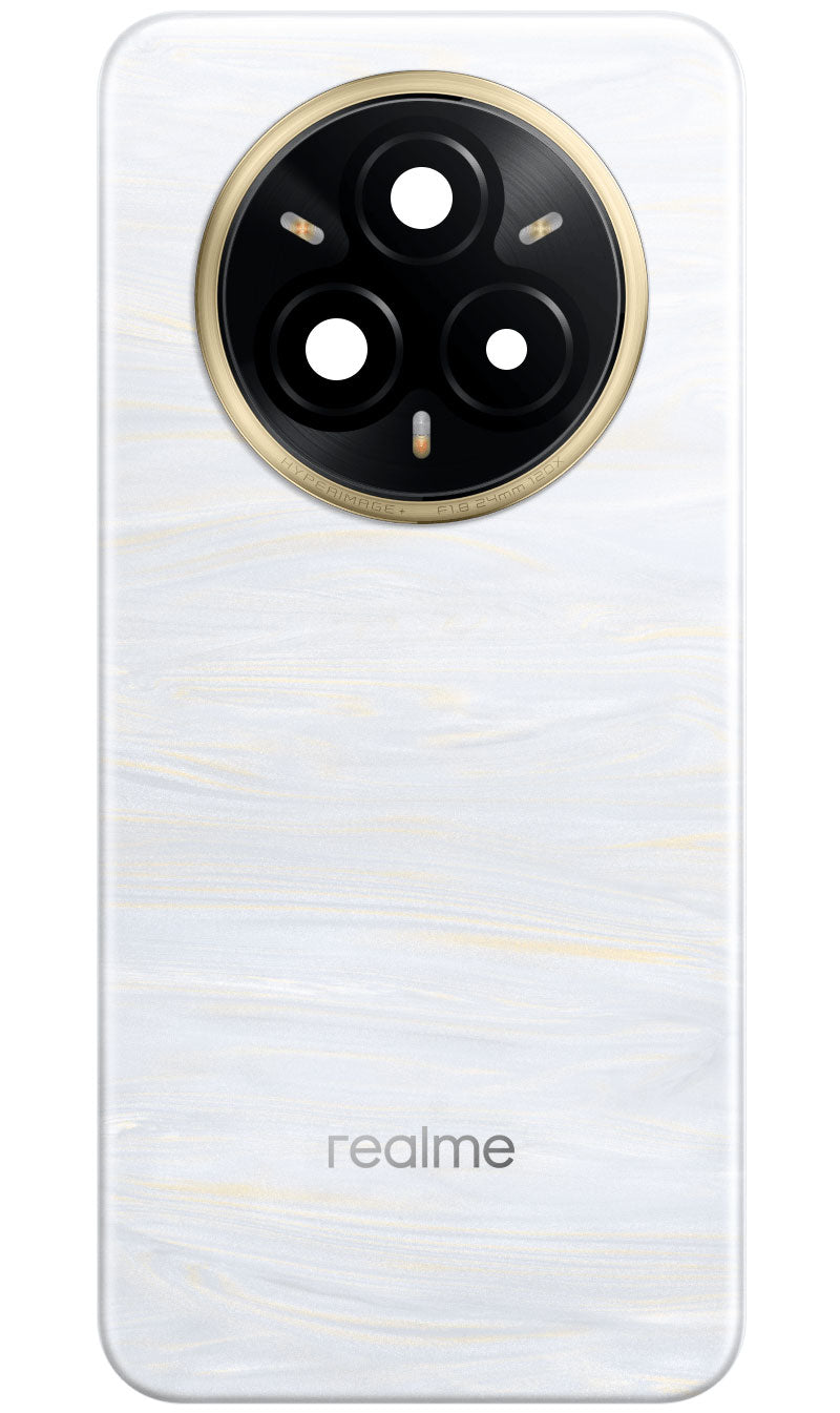 Couvercle de Batterie Realme 14 Pro+, Blanc (Pearl White), Service Pack 621033000452