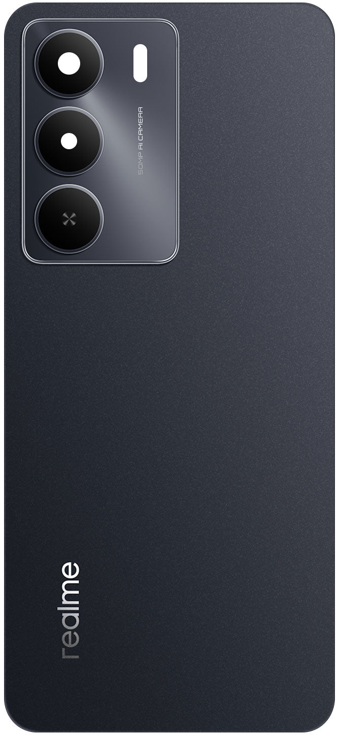 Akkuabdeckung Realme 14x, Schwarz (Carbon Black), Service Pack 621033000506