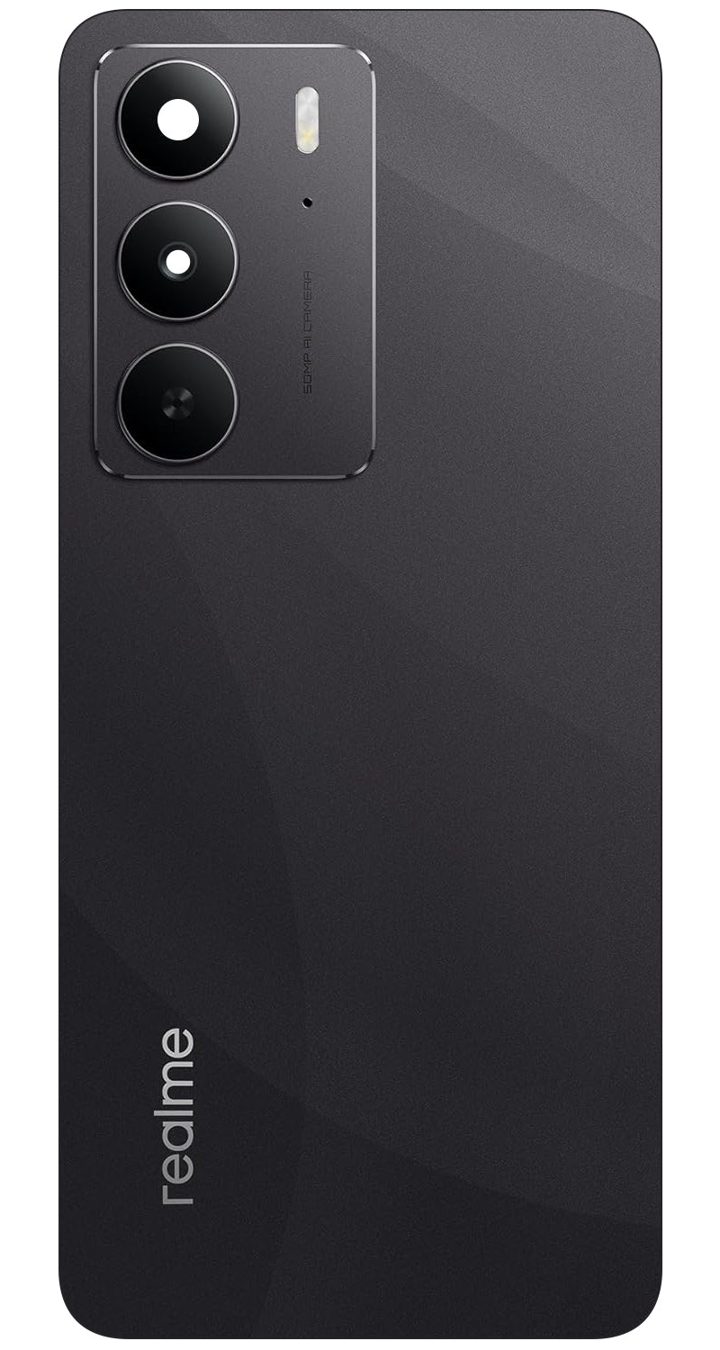Couvercle de Batterie Realme C75 4G, Noir (Storm Black), Pack de Service 621033000468