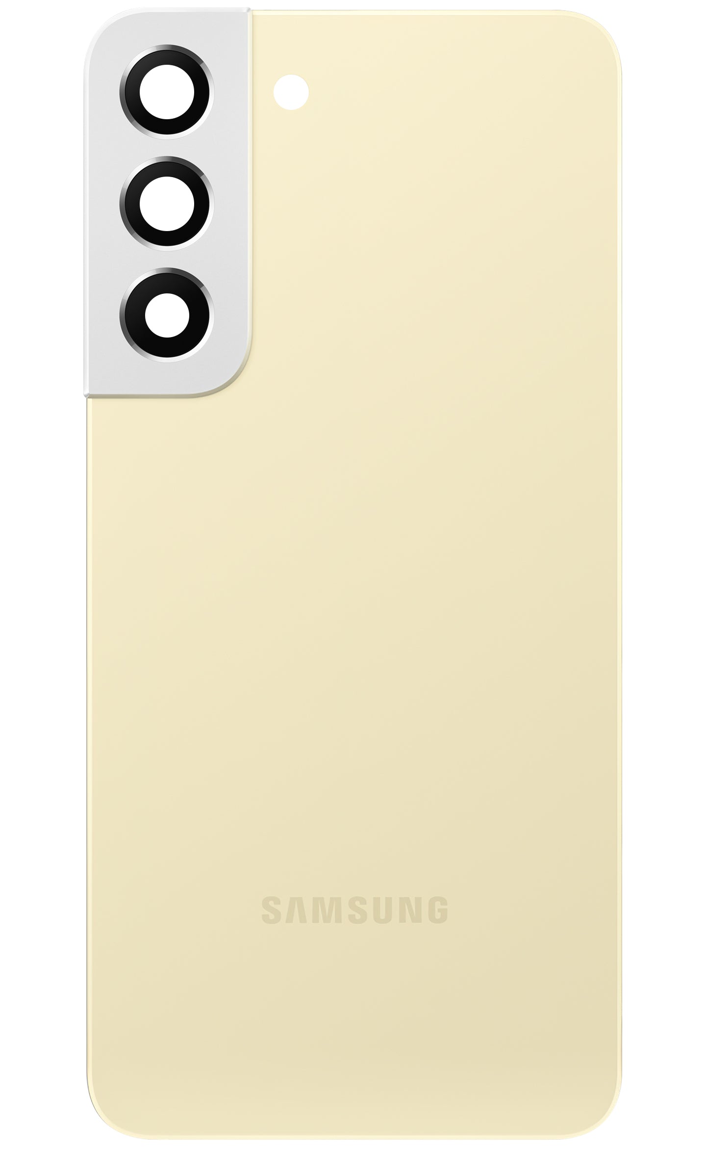 Batteriedeckel Samsung Galaxy S22 5G S901, Creme, Service Pack GH82-27434F