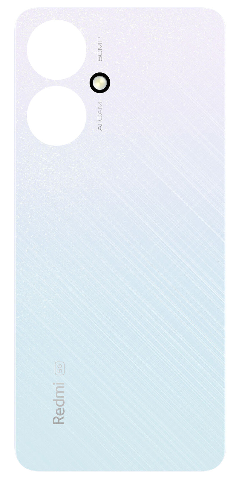 Akkuabdeckung Xiaomi Redmi 13C 5G, Weiß (Starry Silver), Service Pack 1610111001569A