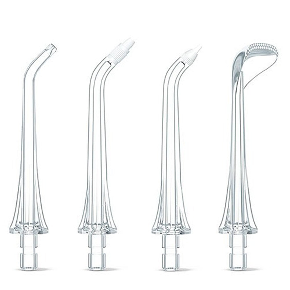 Tête de rechange pour irrigateur buccal Bitvae C2 / F30 / 204, lot de 4 pièces, transparent