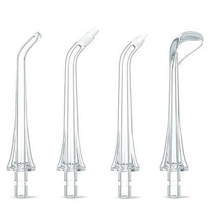 Tête de rechange pour irrigateur buccal Bitvae C2 / F30 / 204, lot de 4 pièces, transparent
