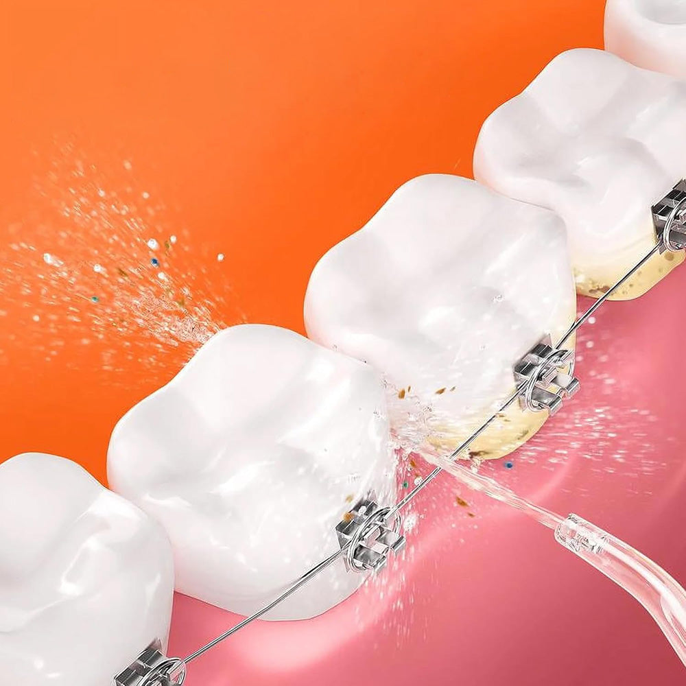 Tête de rechange pour irrigateur buccal Bitvae C2 / F30 / 204, lot de 4 pièces, transparent
