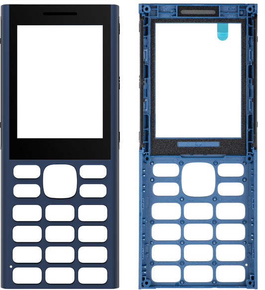 Frontabdeckung für HMD 130 Musik, Blau