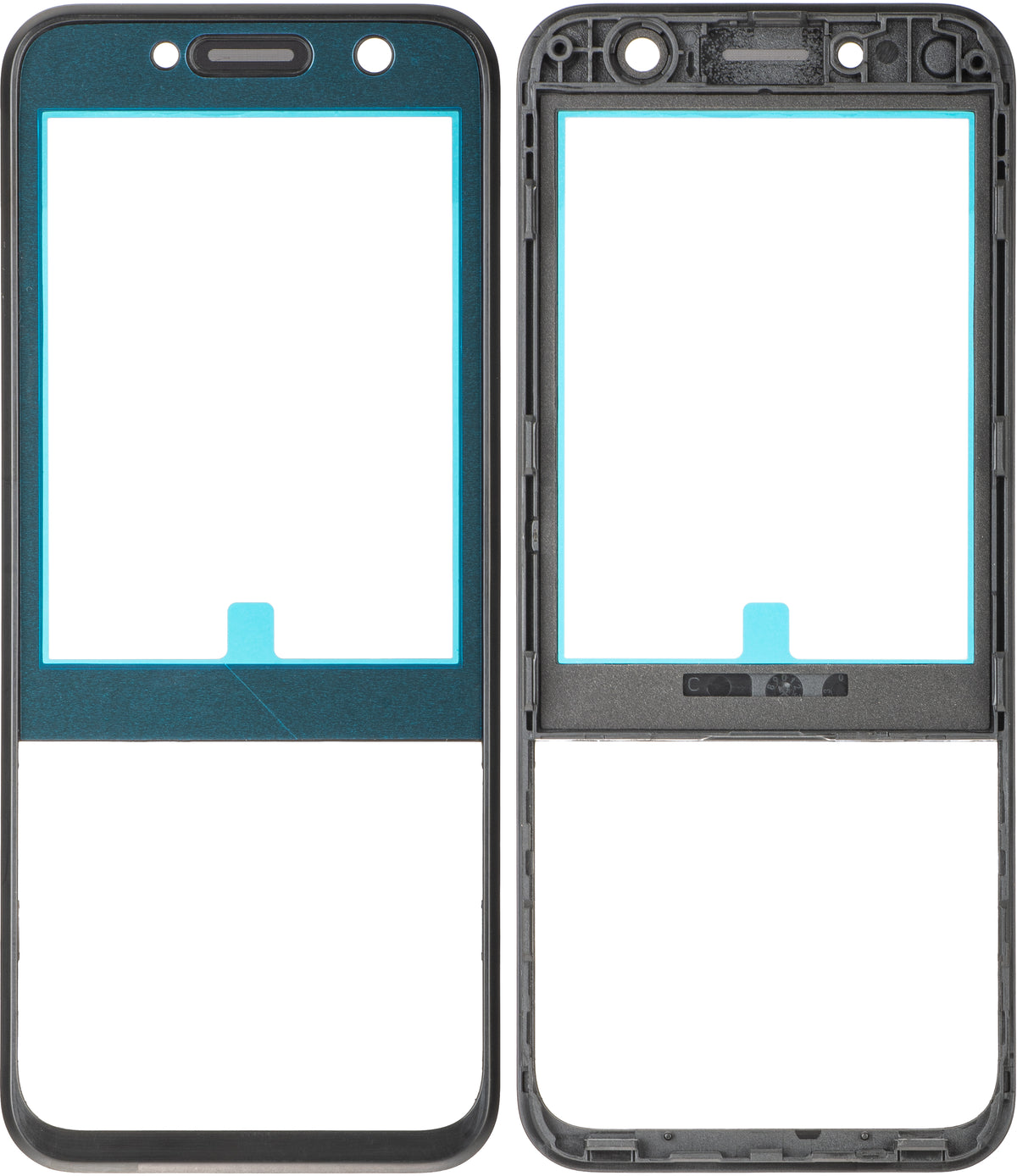 Frontgehäuse Nokia 230 (2024), Schwarz, Service Pack 286913671