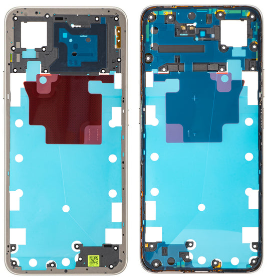Coque centrale Honor 400 Smart 5G, Doré (Desert Gold), Pack de service 9707ACDH