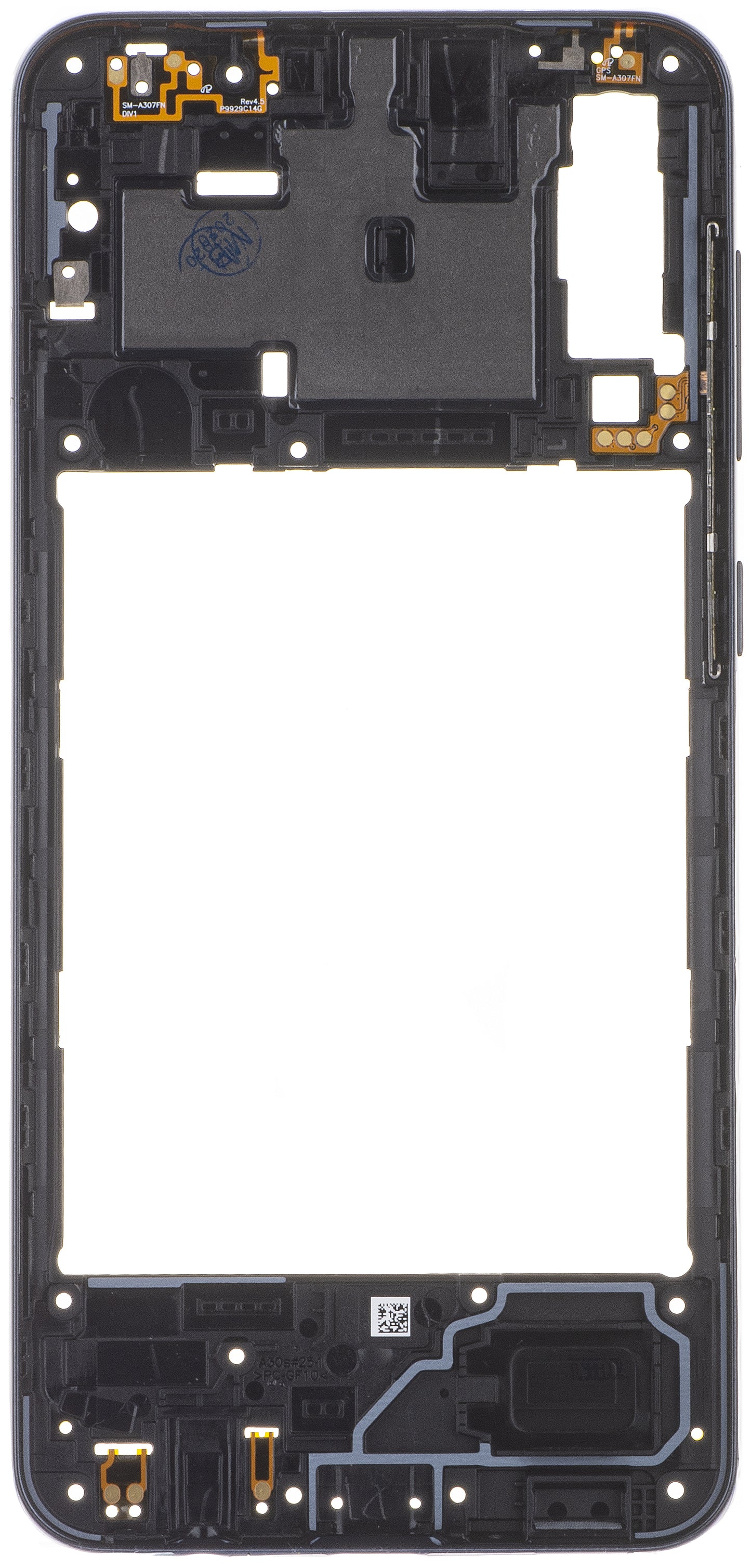 Mijloc Case Samsung Galaxy A30s A307, Black