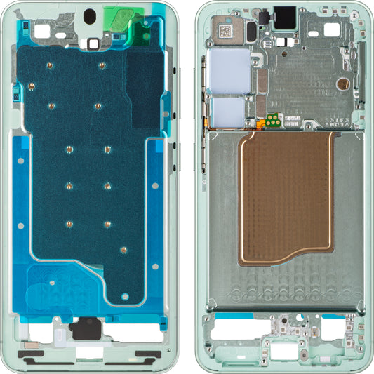Mittelgehäuse Samsung Galaxy S25 S931, Grün (Mint), Service Pack GH82-36328B