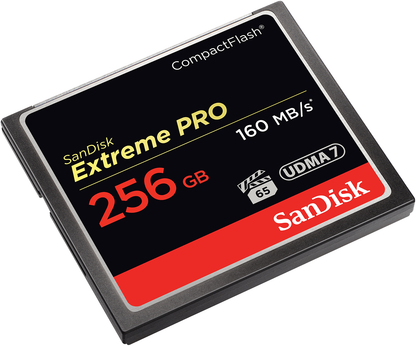 Carte mémoire CompactFlash SanDisk Extreme Pro, 256Gb, UDMA 7 SDCFXPS-256G-X46