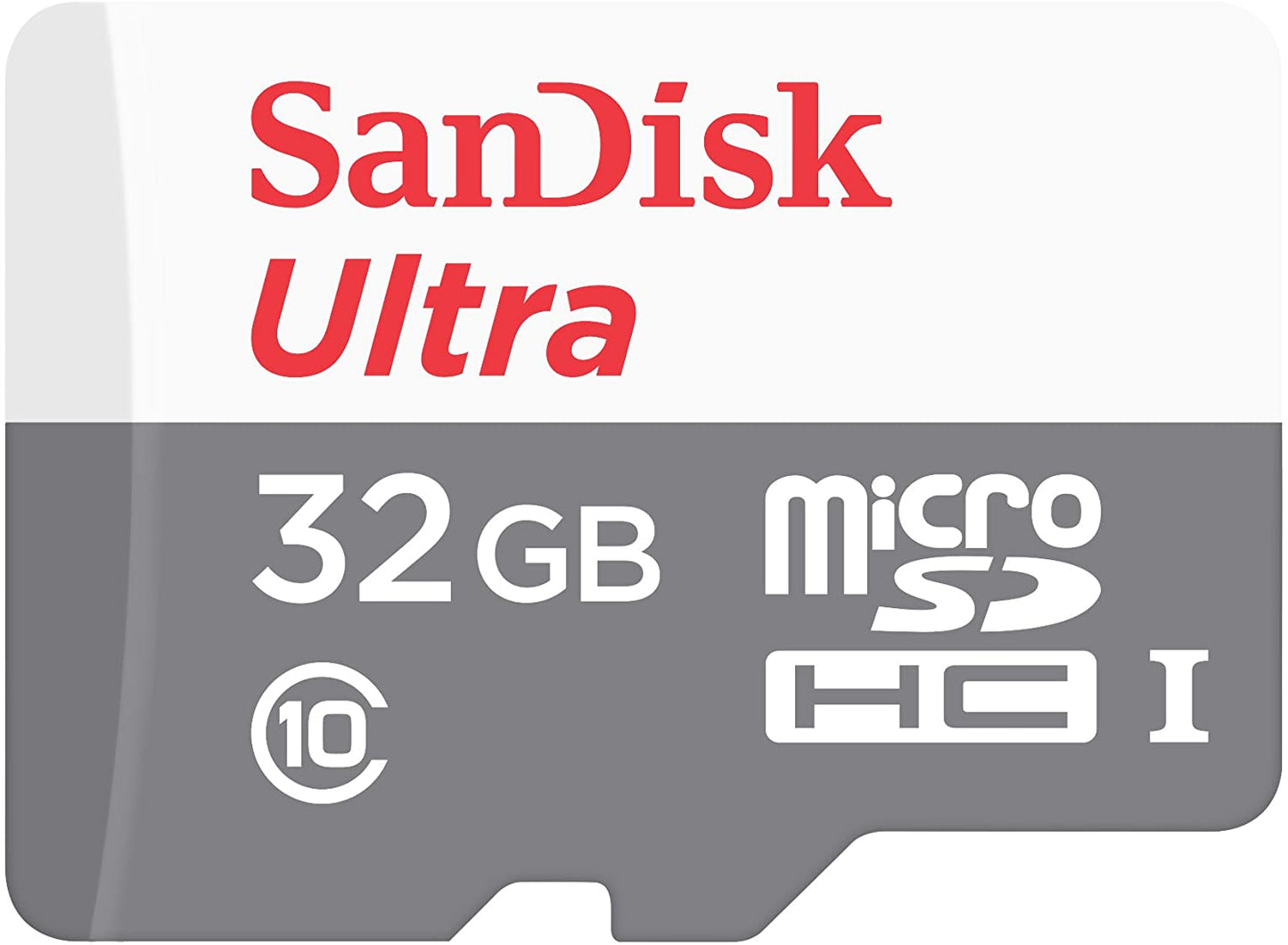 Carte mémoire microSDHC SanDisk Ultra, 32Gb, Classe 10 SDSQUNR-032G-GN3MN