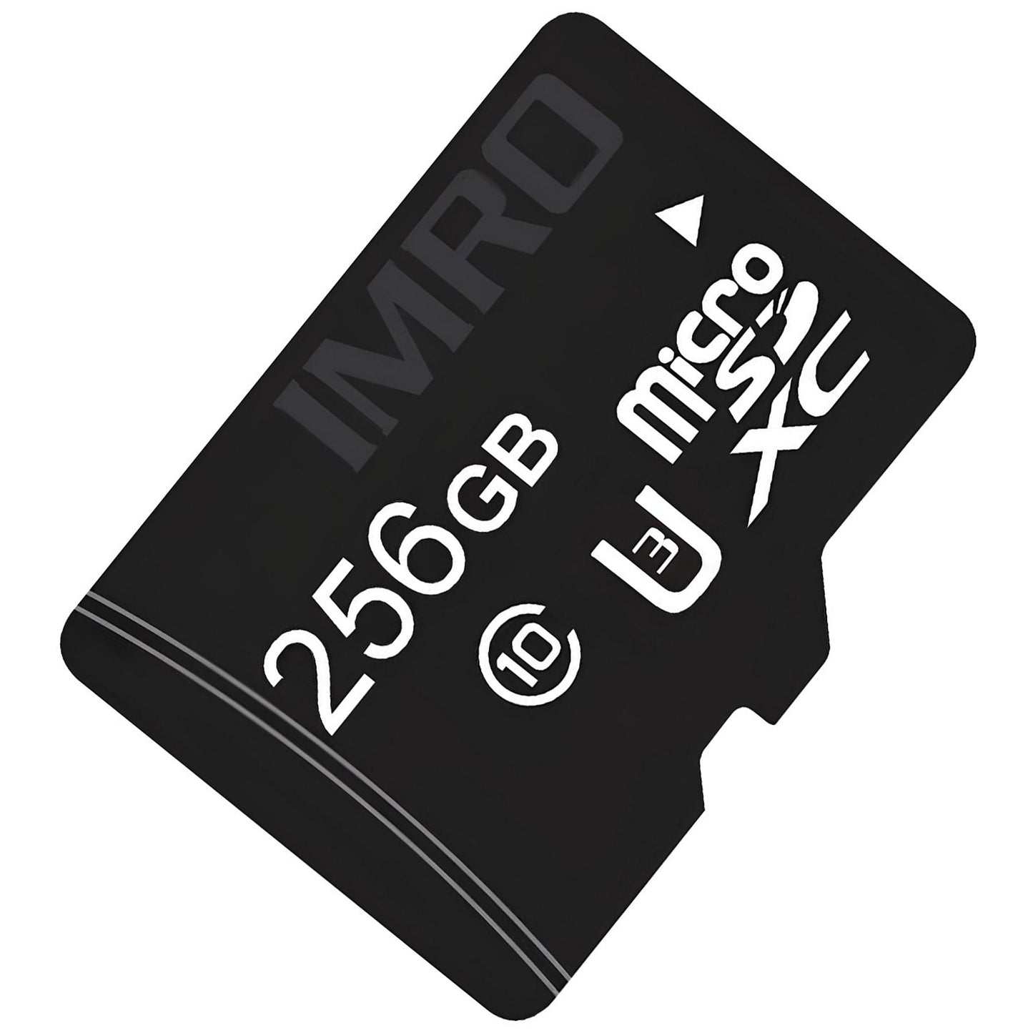 Carte Mémoire microSDXC Imro, 256Gb, Classe 10 / UHS-1 U3, Avec Adaptateur