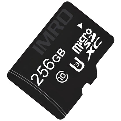 Carte Mémoire microSDXC Imro, 256Gb, Classe 10 / UHS-1 U3, Avec Adaptateur