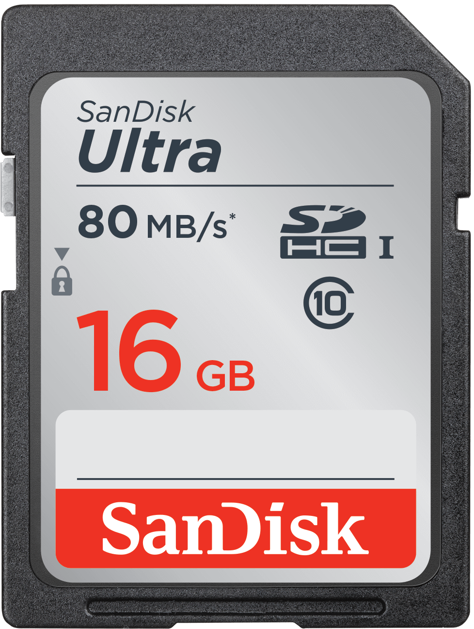 SDHC Speicherkarte SanDisk Ultra, 16GB, Klasse 10 SDSDUNC-016G-GN6IN