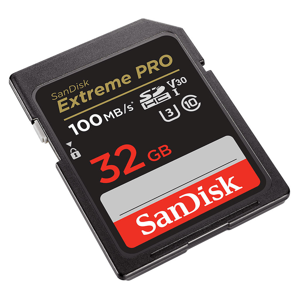 SDHC-Speicherkarte SanDisk Extreme Pro, 32Gb, Klasse 10 / UHS-1 U3 SDSDXXO-032G-GN4IN