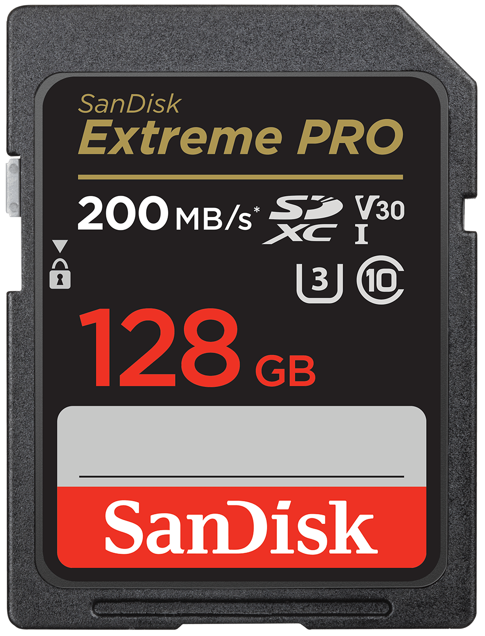 Carte Mémoire SDXC SanDisk Extreme Pro, 128Go, Classe 10 / UHS-1 U3 SDSDXXD-128G-GN4IN