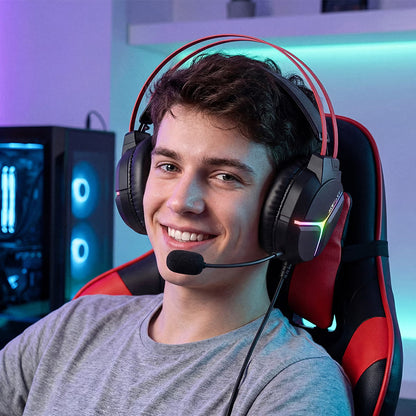 Casque Gaming 3,5 mm Acefast H16, RGB, 2m, Noir