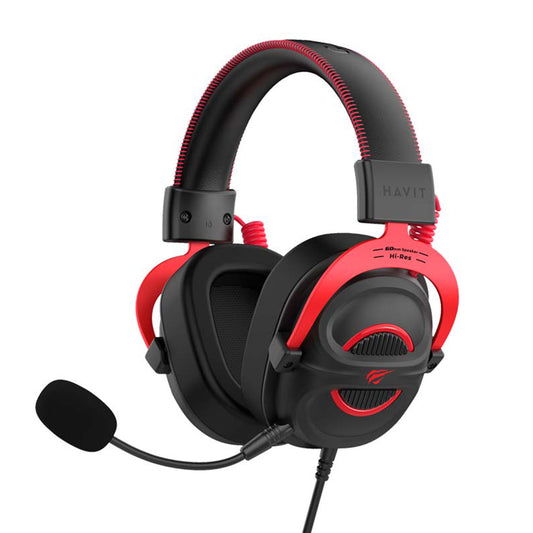 Casque Gaming 3.5mm HAVIT H2002E Pro, 2m, Noir