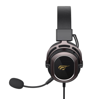 Casques Gaming 3.5mm HAVIT H2008d, 2m, Noirs Rouges