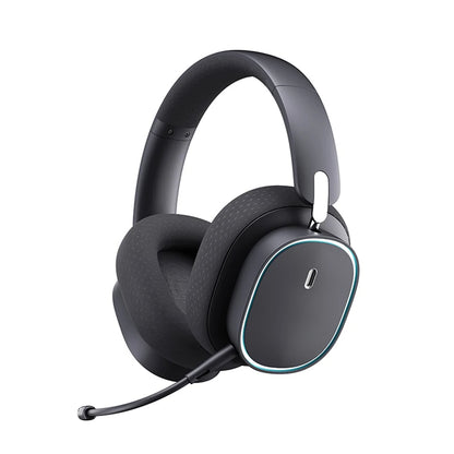 Baseus AeQur GH02 Wireless Gaming Headphones, RGB, BT / Wi-Fi / Wired, Black A00050800113-Z1