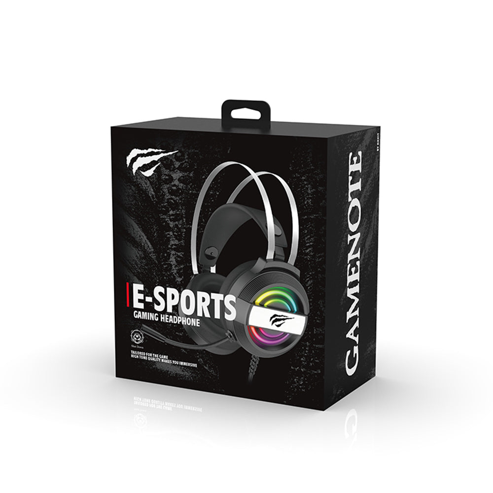 Casque Gaming USB HAVIT H2230U, 1.8m, Blancs