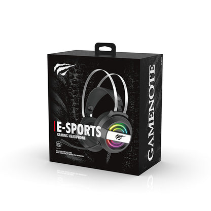 Casque Gaming USB HAVIT H2230U, 1.8m, Blancs