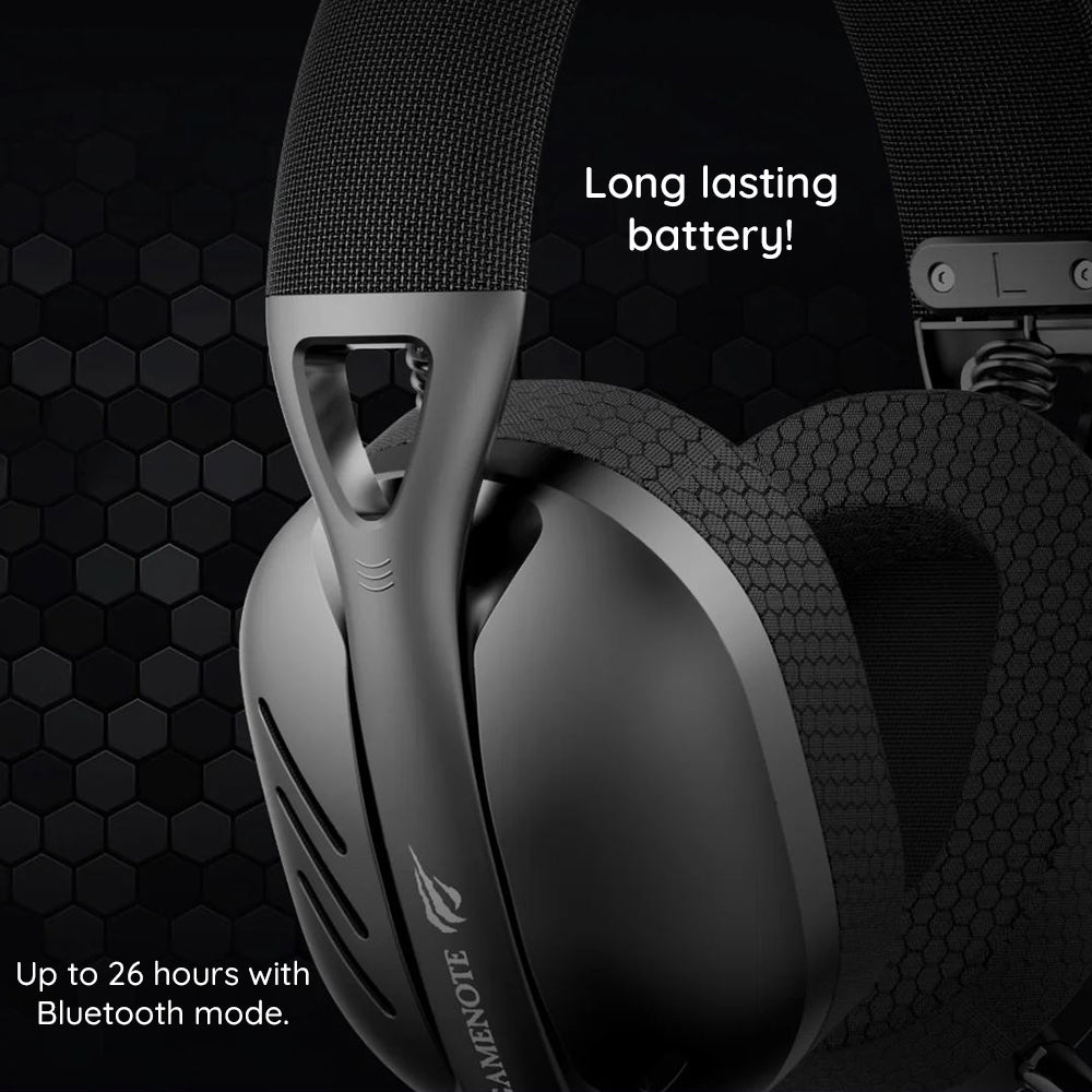 Casque Gaming Sans Fil HAVIT Fuxi-H3, Gris