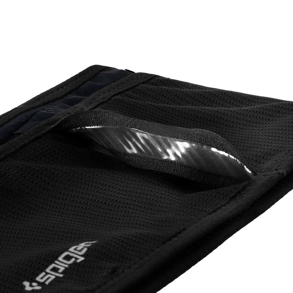 Ceinture de course Spigen Dynamic Shield A712, taille M, noire AMP11676