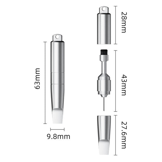Clé SIM OEM CS-02, 3en1, Type Porte-clés, Gris
