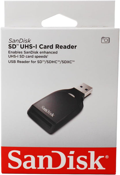Lecteur de carte USB 3.0 SanDisk, SD, Noir SDDR-C531-GNANN