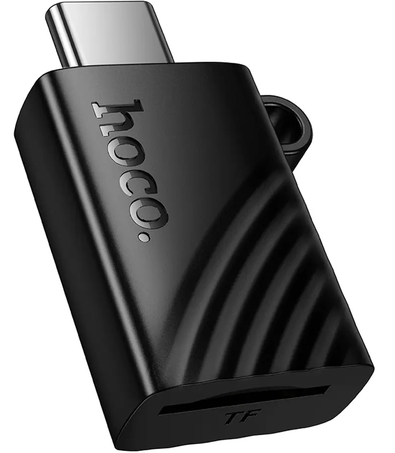 USB-C Kartenleser HOCO HB53, microSD, Schwarz