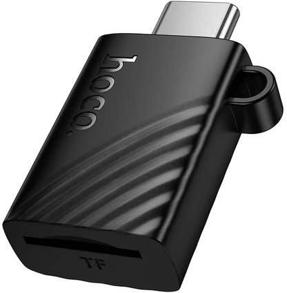 USB-C Kartenleser HOCO HB53, microSD, Schwarz