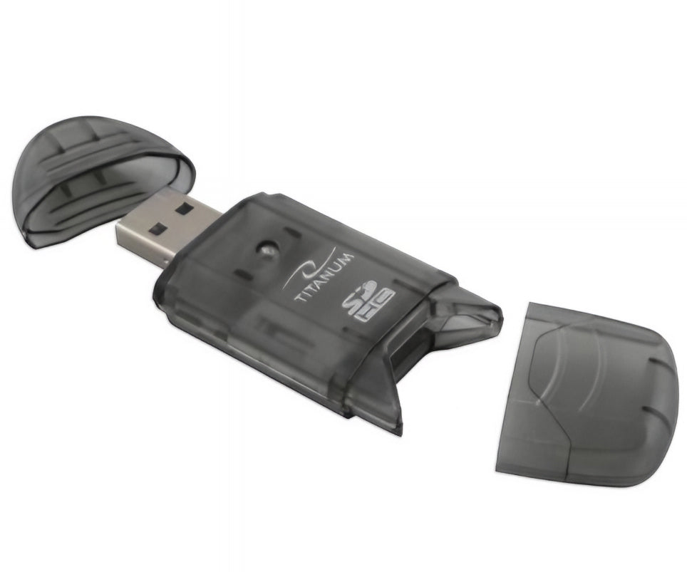 USB-Kartenleser Esperanza Titanum TA101K, SD, Schwarz