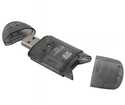USB-Kartenleser Esperanza Titanum TA101K, SD, Schwarz