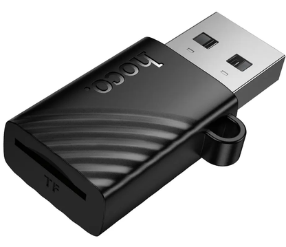 USB-Kartenleser HOCO HB53, microSD, Schwarz