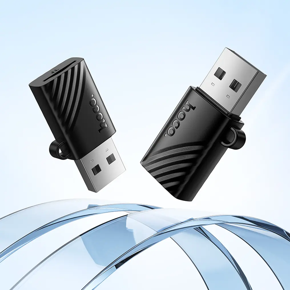 USB-Kartenleser HOCO HB53, microSD, Schwarz