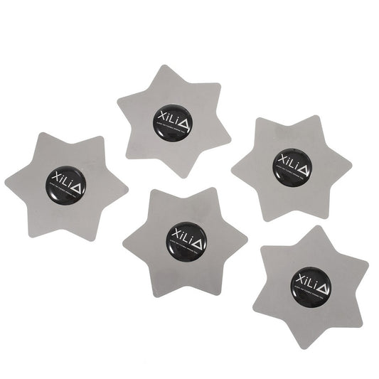 Clips Métallique Xili Hexagone, Set de 5 pièces