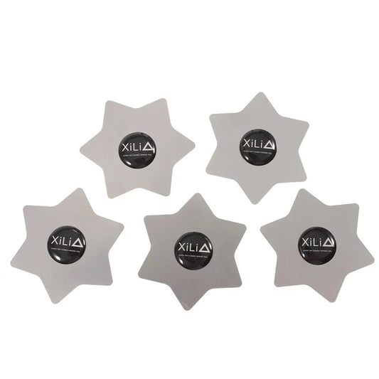 Clips Métallique Xili Hexagone, Set de 5 pièces