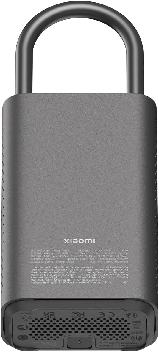 Autokompressor Xiaomi Mi Tragbare Luftpumpe 2 BHR7112GL 