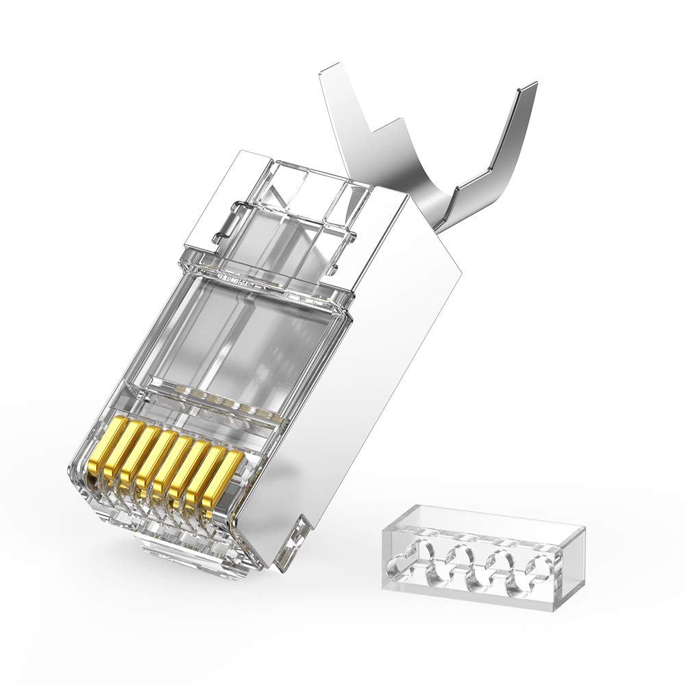 Connecteur Réseau UGREEN NW123, RJ45, Cat6A/7, Lot de 10 pièces